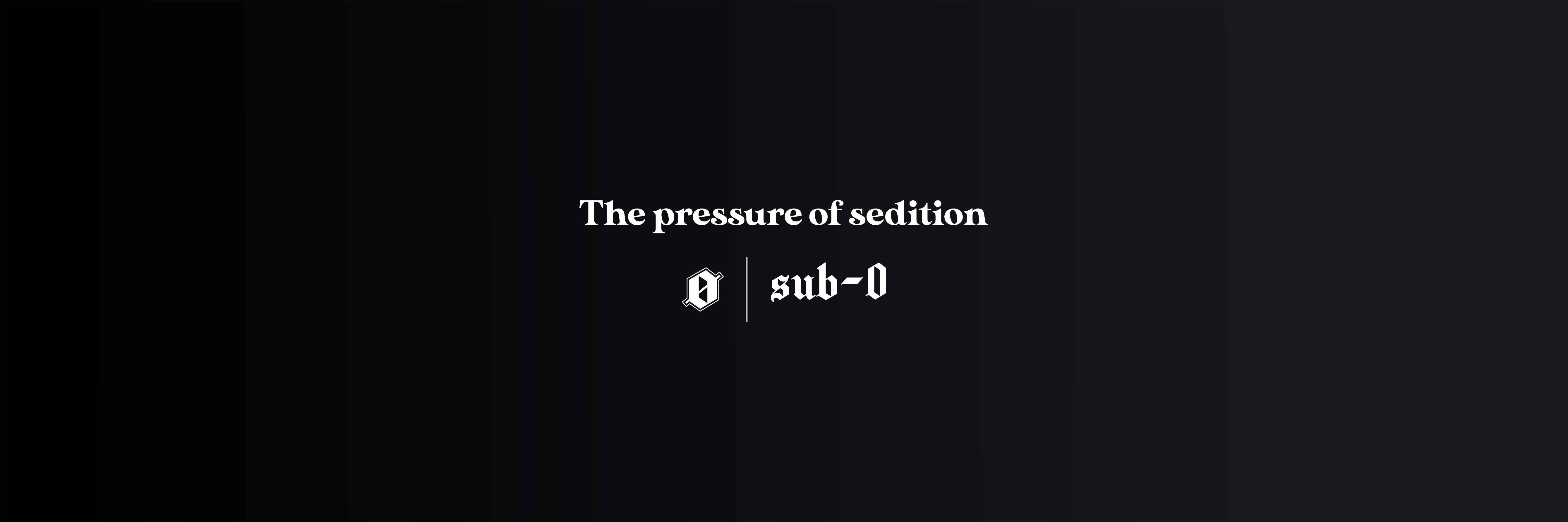 SUB-0 banner
