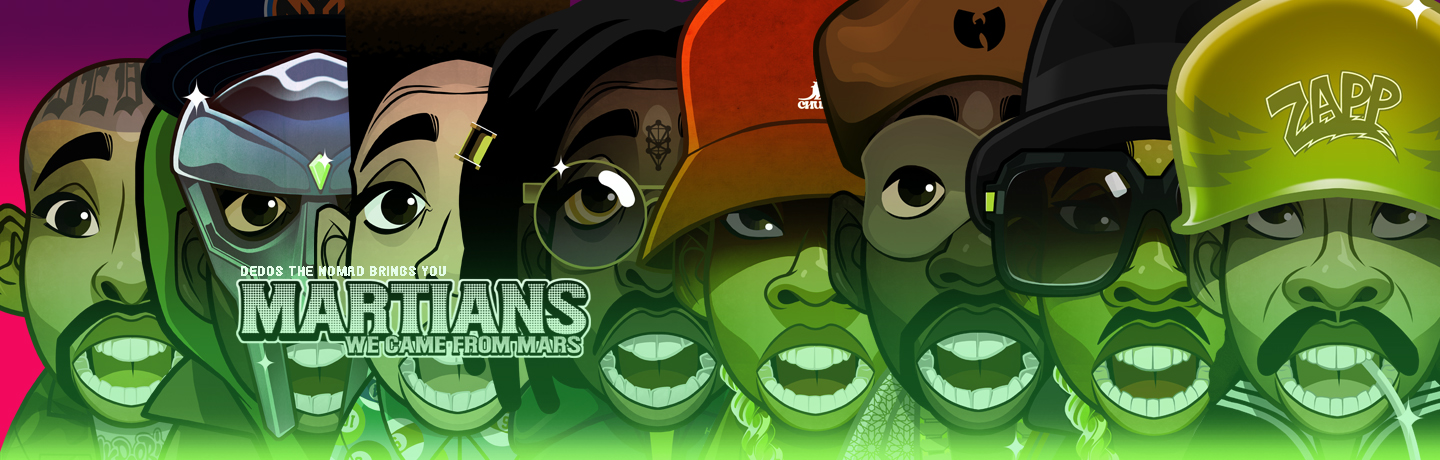 MARTIANS banner