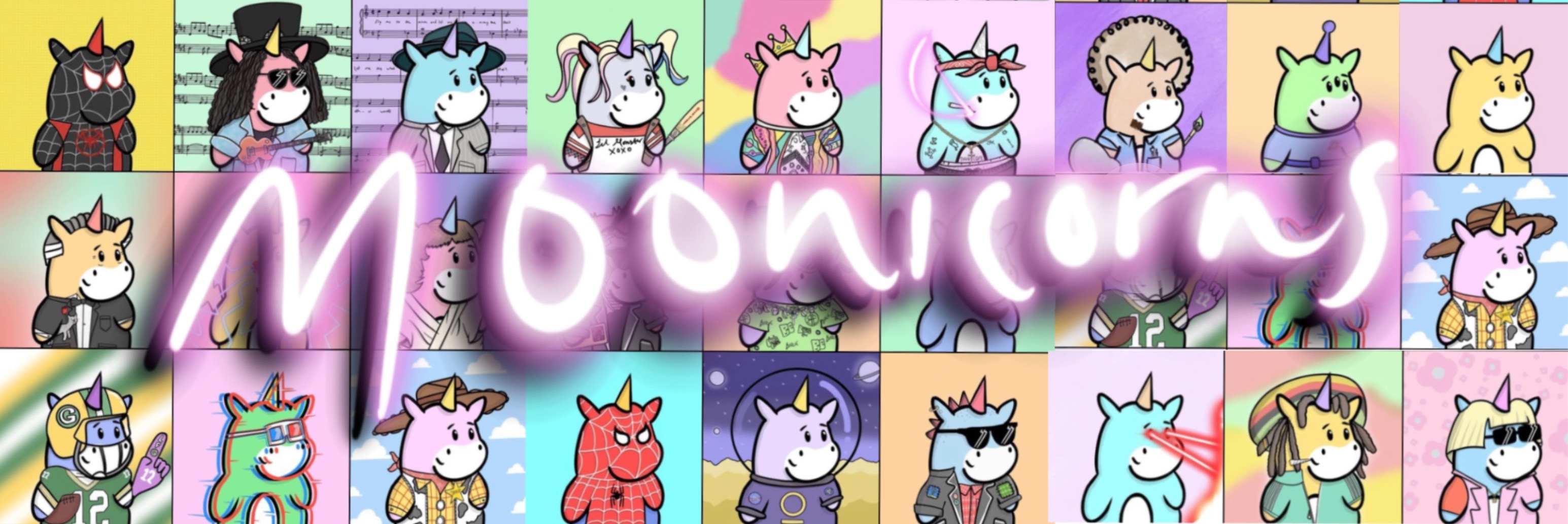 Moonicorns banner