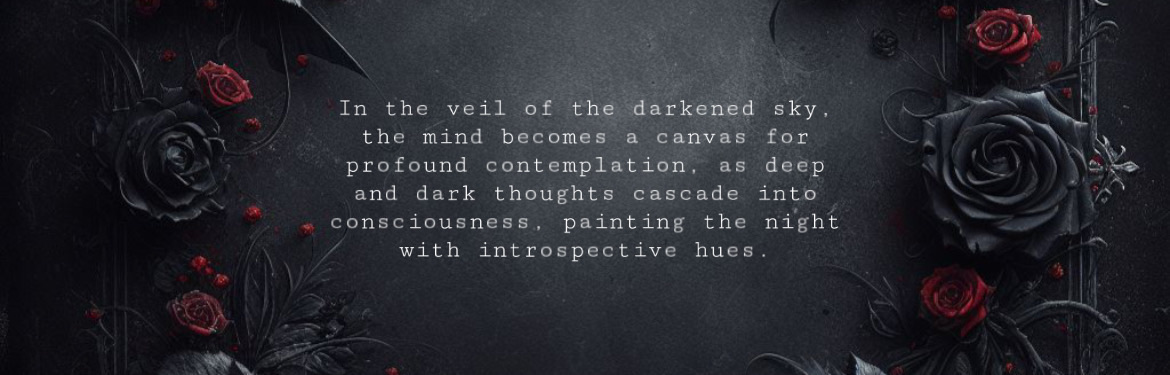 Darkened banner